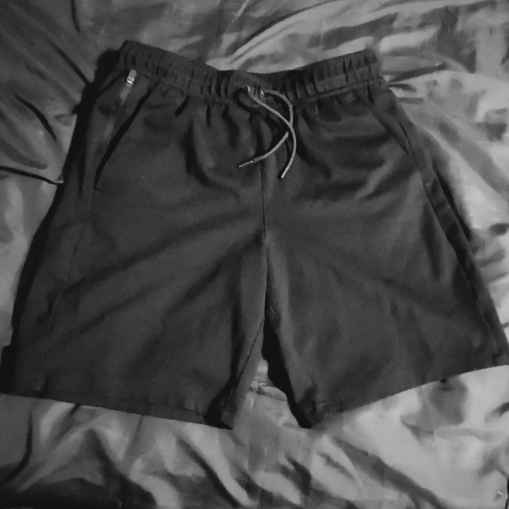 Members Mark Tech Black Drawstring Shorts/Size XL 14-16 (Big Boys)